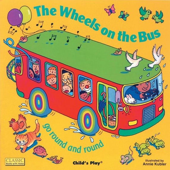 the wheels on the bus go round and round