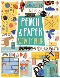 pencil and paper activity book