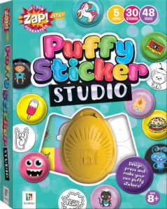 zap puffy sticker studio