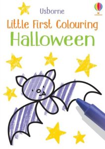 usborne little first colouring book halloween