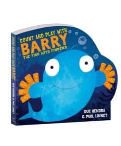 count and play with barry the fish with fingers