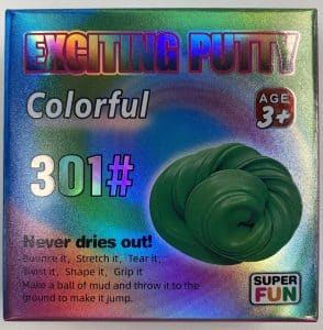 exciting putty colourful putty